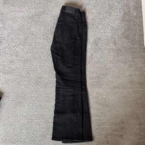 Madewell Women's Straight Leg Black Jeans